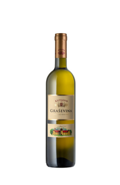 Graševina Vrhunska - bílé suché víno - 14,0% - Kutjevo - chorvatské víno - 0.75L
