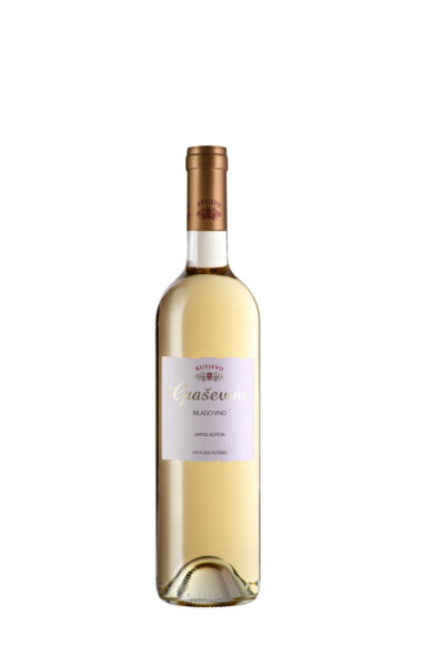Graševina Mlado - bílé suché víno - 12,0% - Kutjevo - chorvatské víno - 0.75L