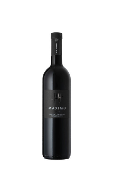 Maximo nero - Cabernet sauvignon / Cabernet Franc / Merlot - červené suché víno - 13,5% - Kutjevo - chorvatské víno - 0.75L