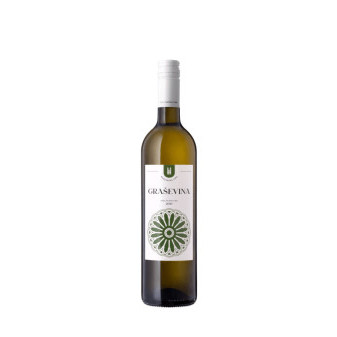 Graševina - bílé suché víno - 13,5% - Dakovo - slovinské víno - 0.75L