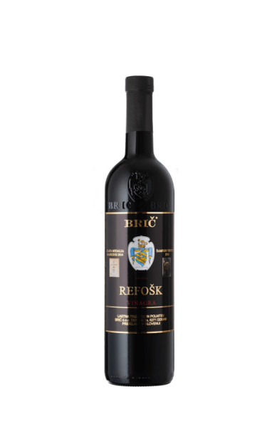 Refošk - červené suché víno - 13,0% - Brič - Slovinské víno - 0.75L